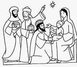 Magi Colorare Disegni Magos Coloring Epifania Natal Wise Manancialzinho Settemuse Nativity Giochi Dezembro sketch template