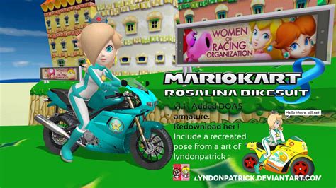 Mario Kart 8 Rosalina Bikesuit Redownload Her By