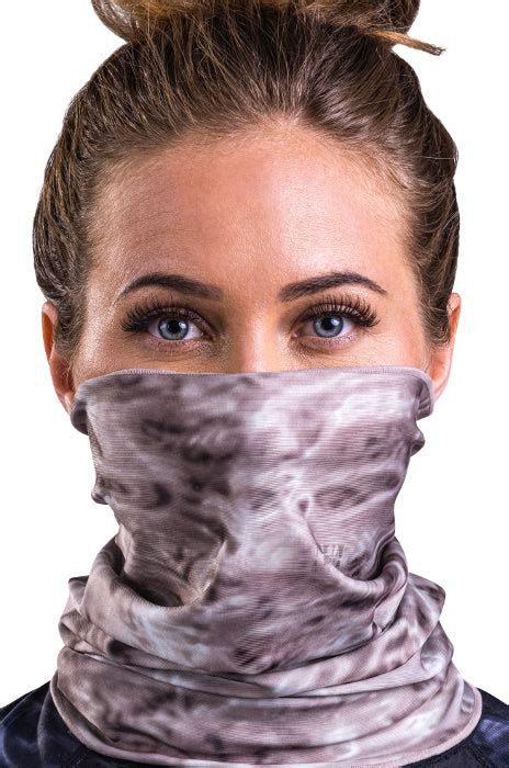 womens sun protection tube face mask upf  aqua design