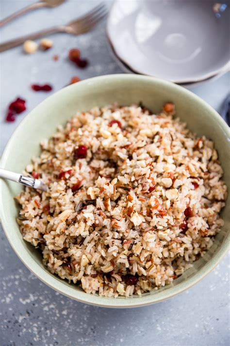 Sweet Cherries And Crunchy Hazelnuts Make This Wild Rice Pilaf