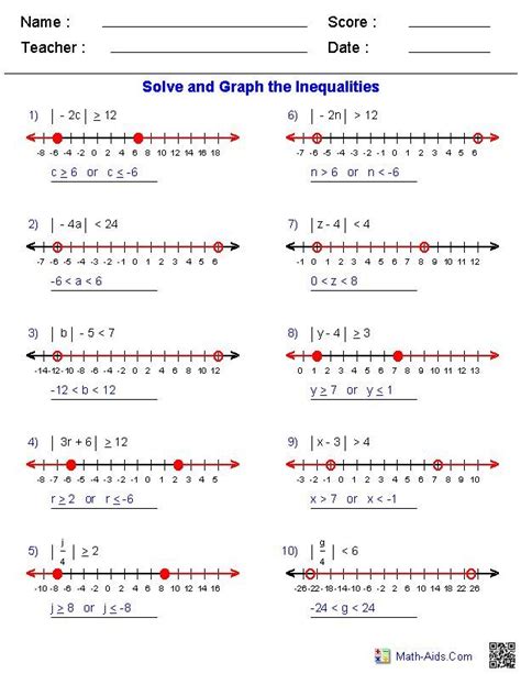 absolute  worksheets  printable worksheet