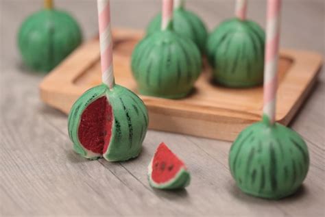 watermelon cake pops recipe   blow  kids minds