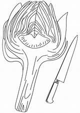 Knife Coloring Pages sketch template