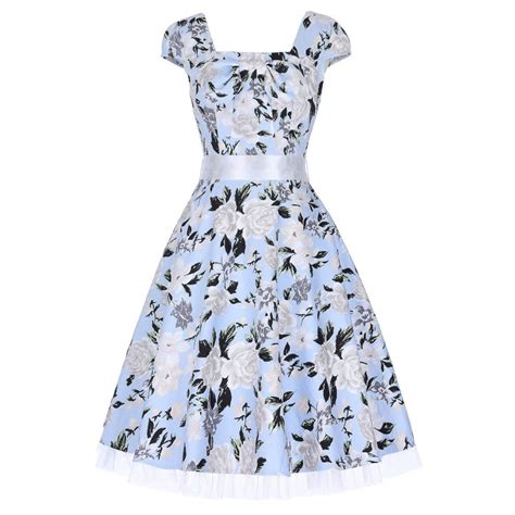 sexy style women short sleeve square neck cotton floral dress party