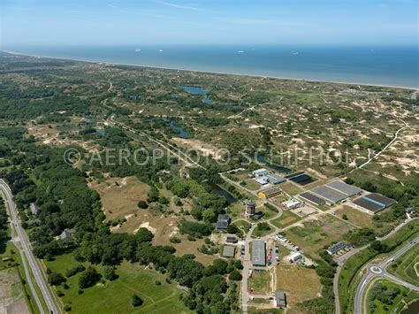 aerophotostock katwijk luchtfoto dunea pompstation katwijk en katwijkse duinen