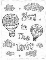 Sky Coloring Pages Adult Limit Planerium Mindfulness Shop Login sketch template