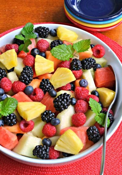 This Colorful And Refreshing Summer Fruit Salad Ha Tumbex