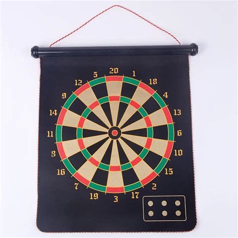 magnetic darts set safe iron fly double sided printing flannel darts  darts  sports