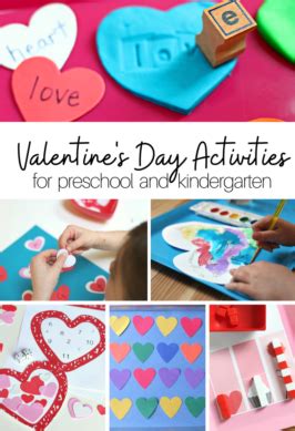 prek valentines day activities  time  flash cards
