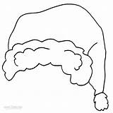 Santa Hat Coloring Pages Printable Kids Christmas Cool2bkids Clipart Para Clipartbest Natal Clipartmag Pasta Escolha sketch template