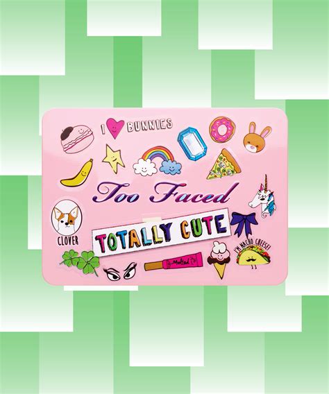 too faced totally cute eyeshadow palette