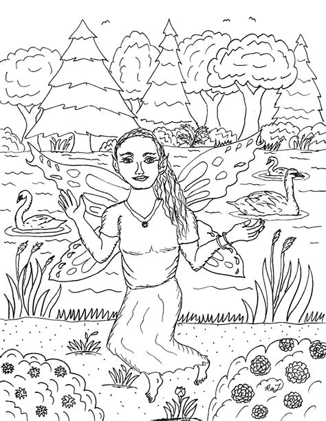 robins great coloring pages forest fairies coloring pages