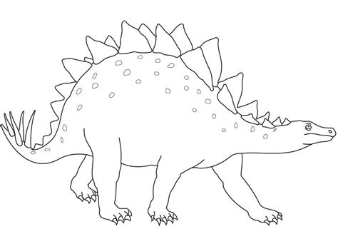 Dibujos De Estegosaurio Para Colorear Para Colorear Pintar E Imprimir