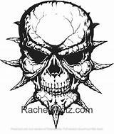 Dreadful Skulls Vikings Spartan sketch template