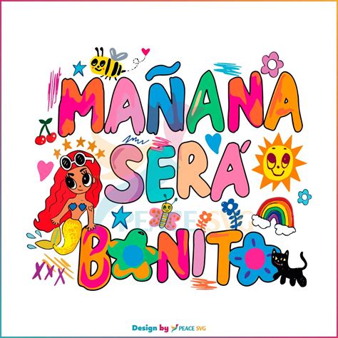 manana sera bonito funny karol  svg graphic design files peacesvg