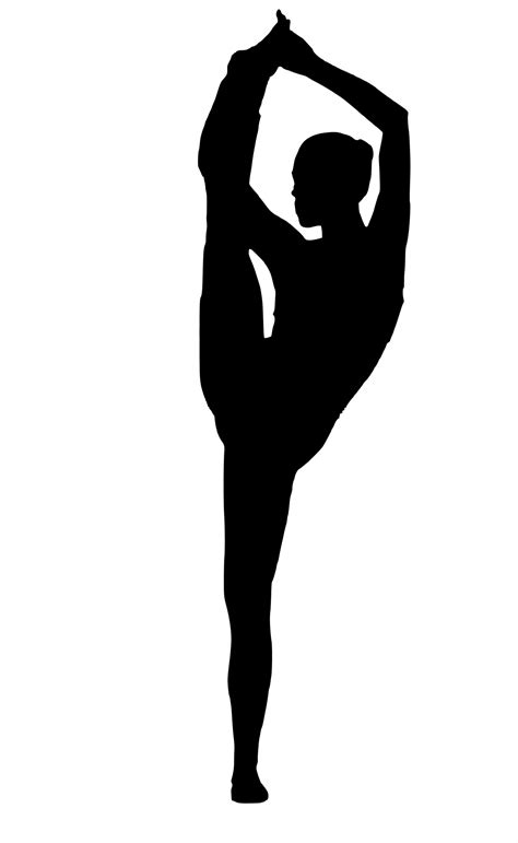 edit  photo  silhouettesplitactivestretchingperformer