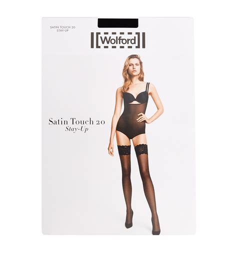wolford satin touch 20 stay up thigh highs harrods us