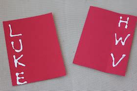 teacher  heart diy matching  tactile letter cards