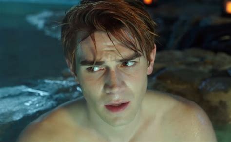 kj apa and cole sprouse share a hot tub in riverdale s “sexiest episode ever” gaybuzzer