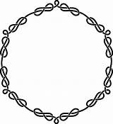 Chain Circle Clipart Drawing Chains Library sketch template