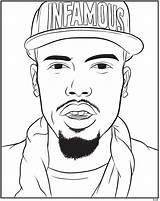Rapper Coloring Tupac Rappers Migos Sketch U2013 sketch template