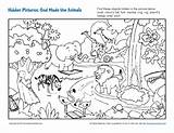 Hidden Creation Coloring School Genesis Sundayschoolzone Introducing sketch template