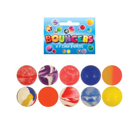 bouncy balls mm assorted  pack