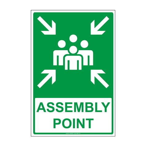 emergency assembly point pavement marking sign stop paintingcom
