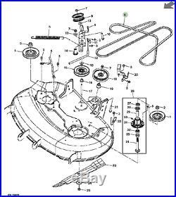john deere  belt diagram wiring diagram niche