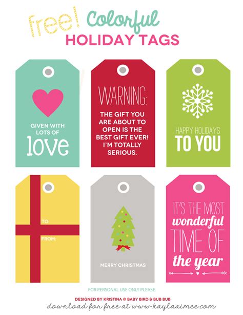 printable gift tags  markoyxiana