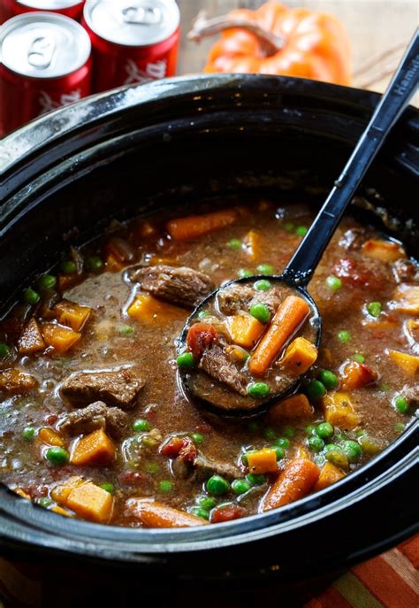Slow Cooker Beef Stew With Coke® Spicy Southern Kitchen