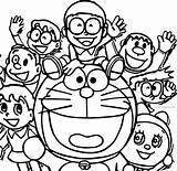 Doraemon Coloring Wallpaper Sheet Pages Itl Cat Cartoon Wecoloringpage Related sketch template