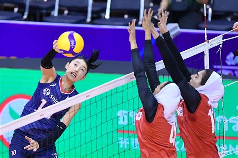 korea beat iran s women volleyball at olympics