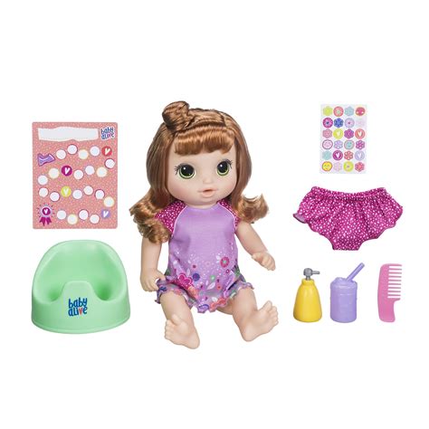 baby alive potty dance talking baby doll red curly hair walmartcom