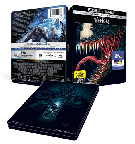 Venom [steelbook] [includes Digital Copy] [4k Ultra Hd Blu