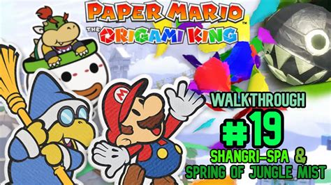 Paper Mario The Origami King Walkthrough 19 Shangri Spa And Spring