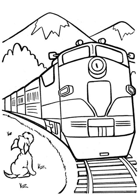 easy  print train coloring pages train coloring pages train