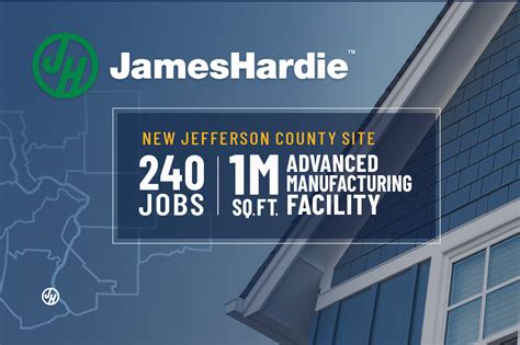 james hardie announces plans   million square foot manufacturing