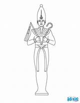 Osiris Horus Deity Hellokids Colorier Designlooter Malvorlagen Ausmalen Egipto Coloriage Línea Ausmalbilder Dioses sketch template
