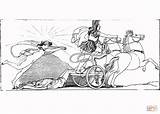 Colorare Disegni Achille Ettore Achilles Chariot sketch template