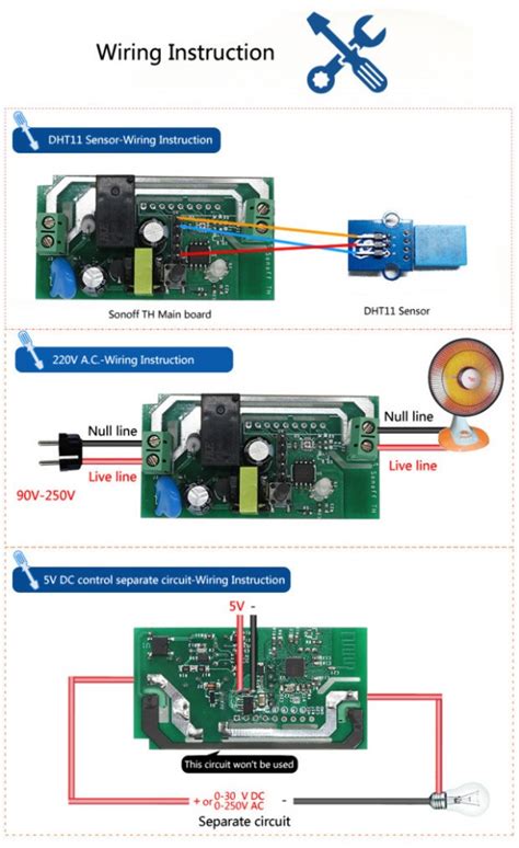 sonoff wifi switch wiring diagram wiring diagram pictures