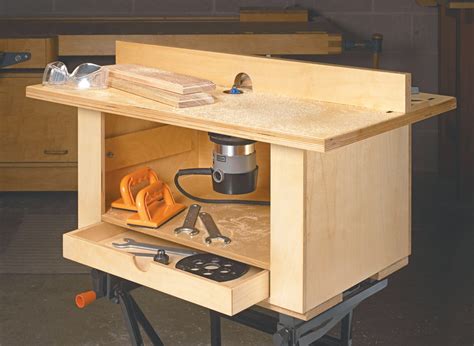quick easy router table woodworking project woodsmith plans router diy mesa fresadora