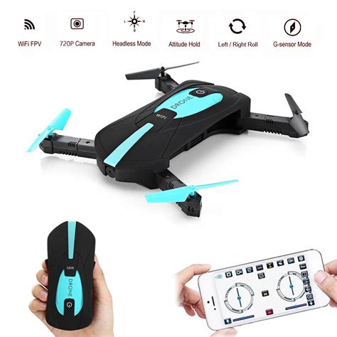 jy elfie wifi fpv quadcopter quadrupter mini camera drone video foldable selfie drone rc