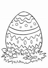 Grass Coloring Egg Pages Putting Easter Getcolorings Color sketch template