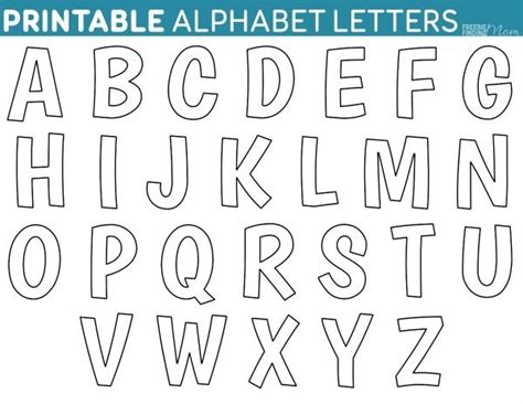 27 best printable outline letters images on pinterest bubble letters