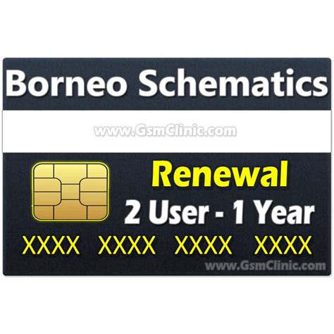 borneo schematics renewal  user  year