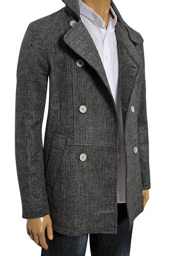 mens designer clothes emporio armani mens coat