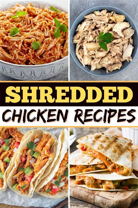 easy shredded chicken recipes insanely good