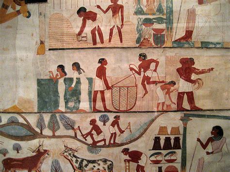Egyptian Wall Paintings From The New Kingdom Flickr