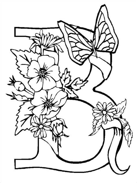 coloring pages letter  preschool coloring page